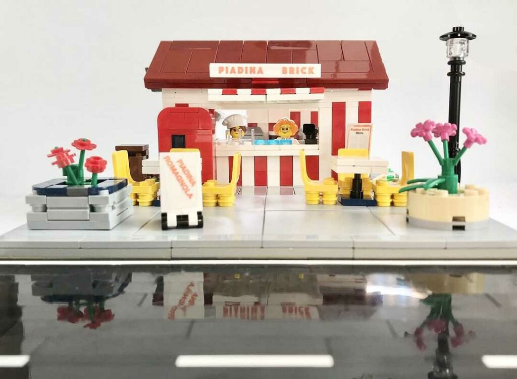 Chiosco di piadine Lego